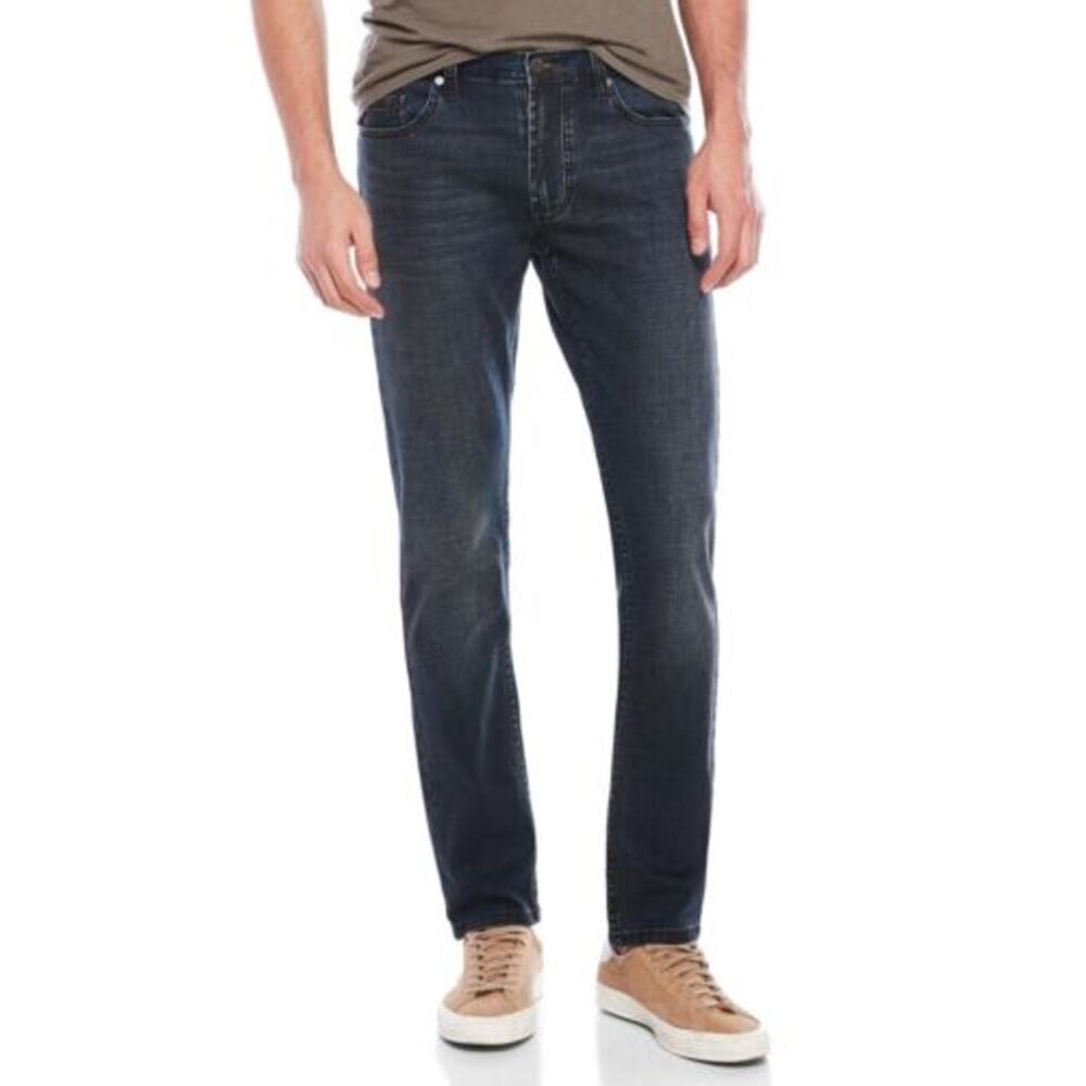 Blank NYC 014‎ Slim Men Charcoal Gray Dark Wash Stretch Denim Jeans Size 29